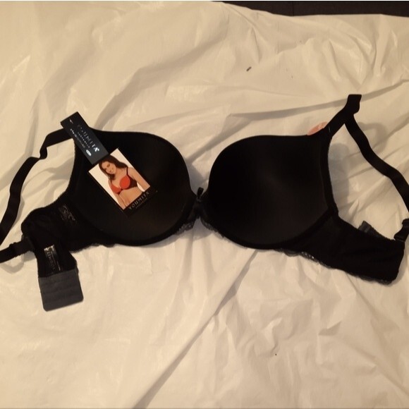 Youmita 42DD Black Floral Lace Overlay Bra NWT - Picture 12 of 12